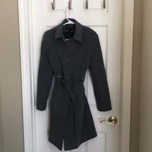 Via Spiga Wool Dress Coat